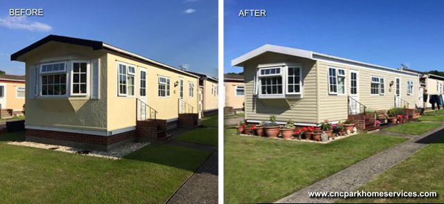 Park Homes Before & After