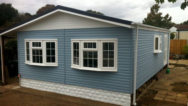 Park Home Cladding in Surrey