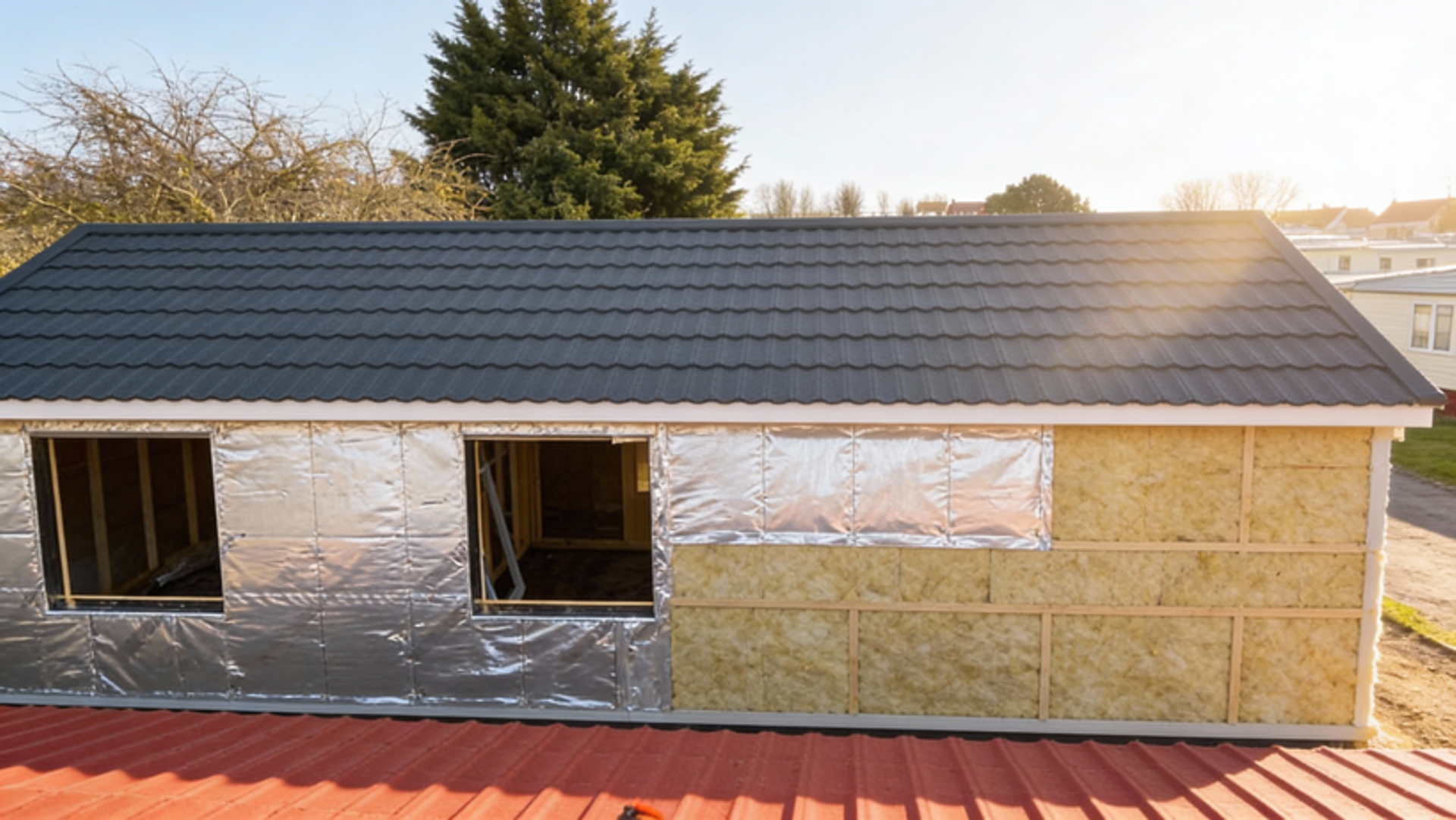 Park Home Insulation in Westerham