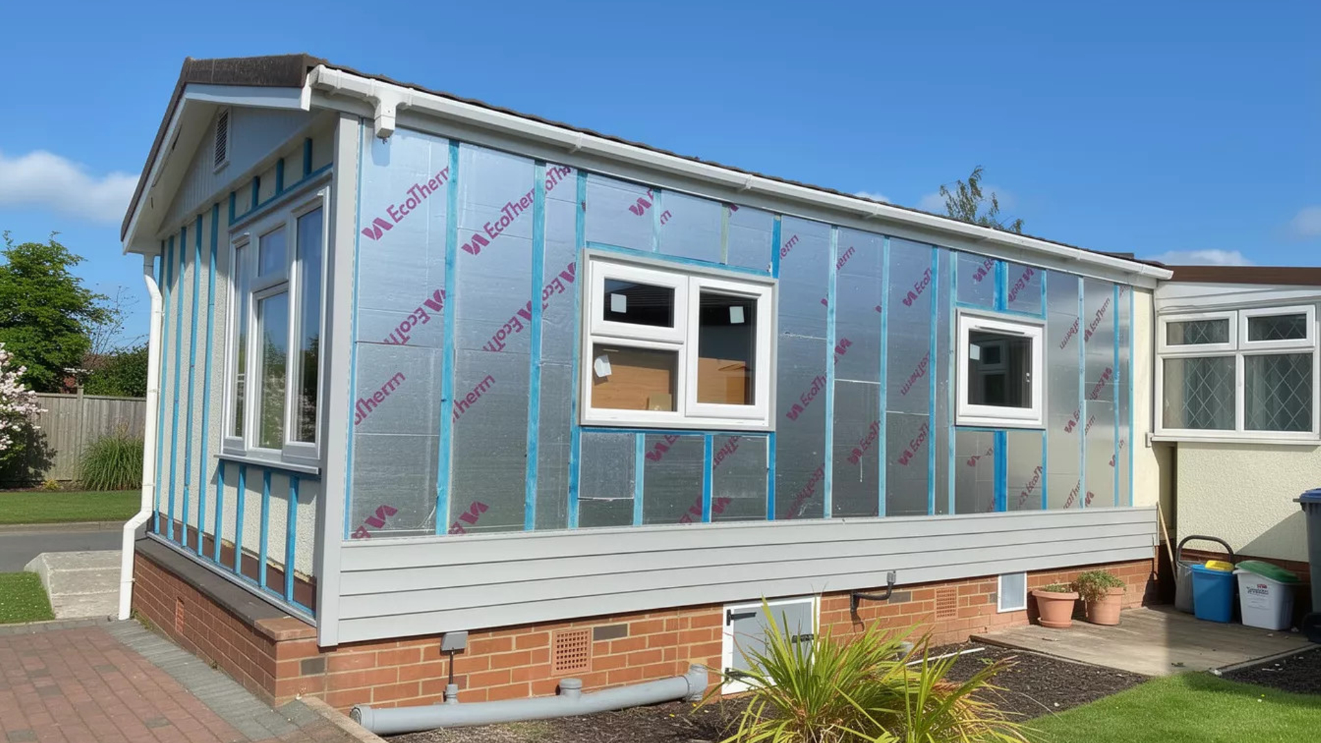 Park Home Insulation in Tintagel