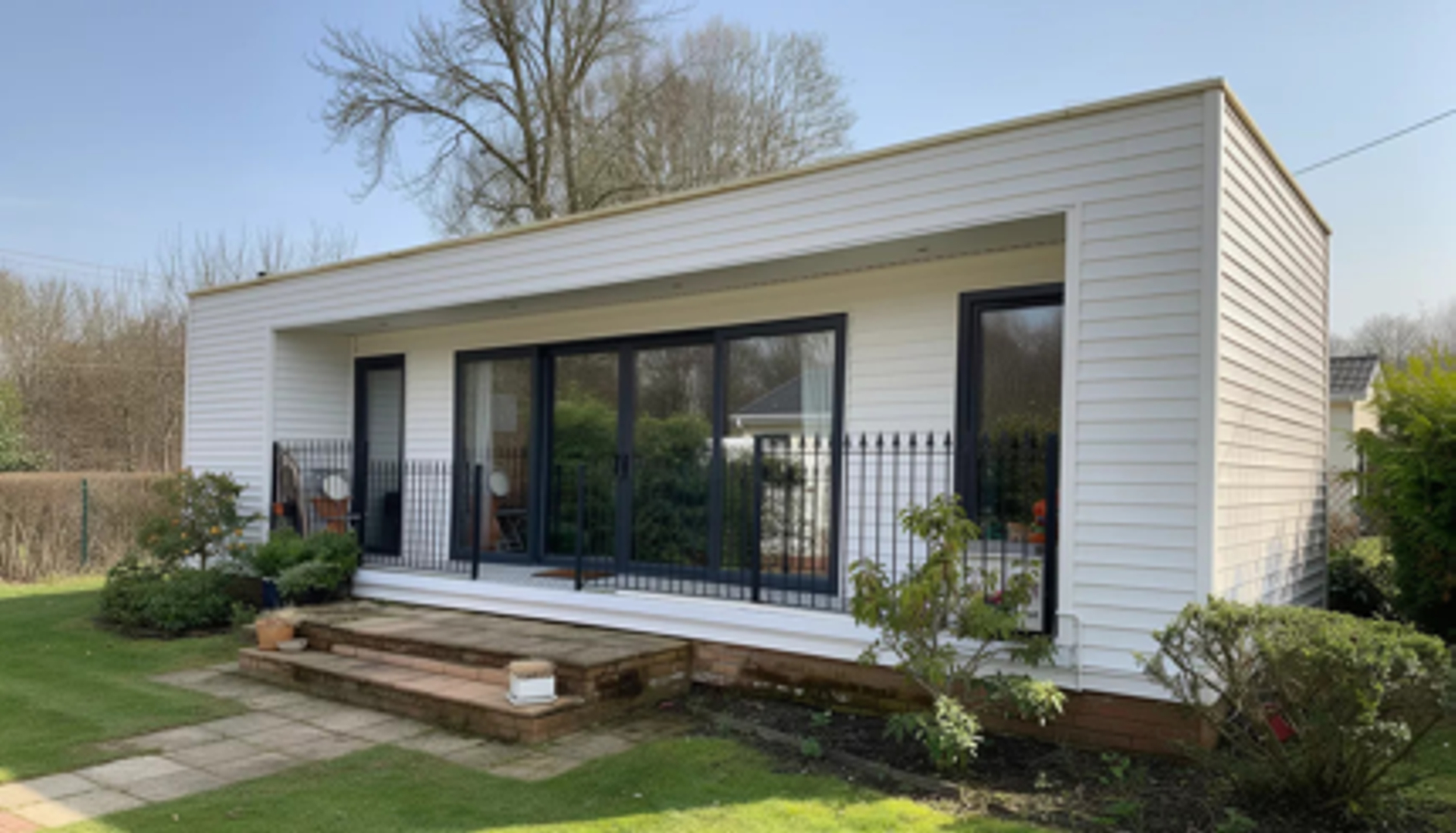 Park Home Cladding in Torpoint
