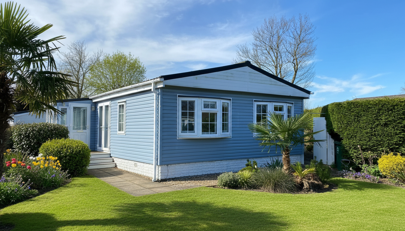 Park Home Cladding in Tintagel